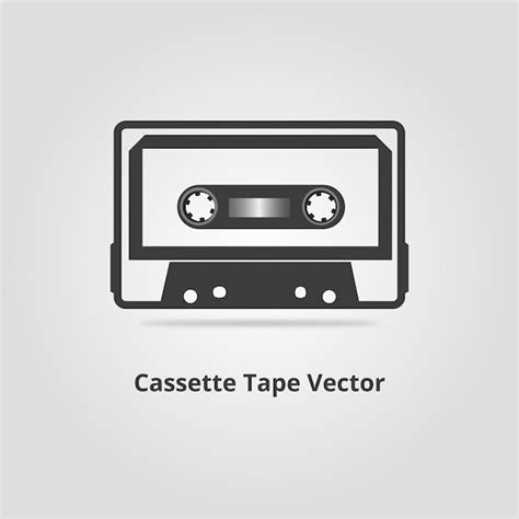 Premium Vector Cassette Tape Vector Logo Design