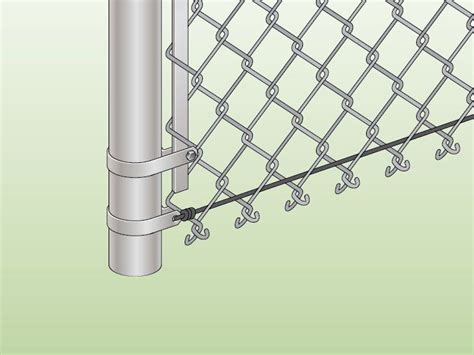 How To Install A Chain Link Fence Traditional Wire Fence Chain