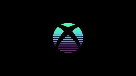 Xbox Wallpaper 4k Logo Black Background Amoled