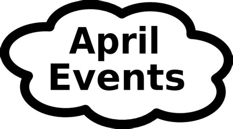 April Calendar Sign Clip Art At Vector Clip