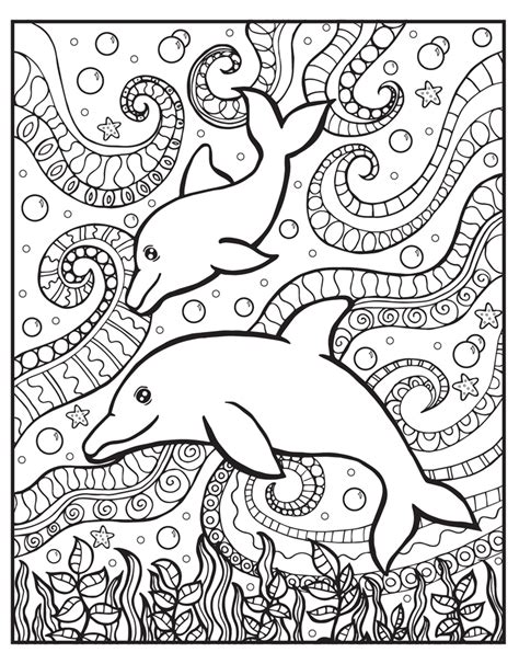 Zendoodle Coloring Baby Animals