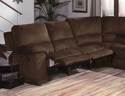 It is a great choice to bring in an air of class into your home. Dark Chocalate Micro Suede Contemporary Reclining ...