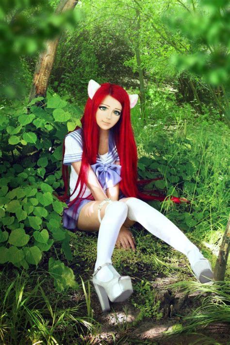 Anastasiya Shpagina Turns Herself Into Real Life Anime Girl Facebook