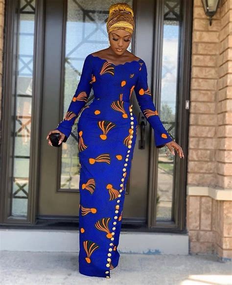 Muna African Print Dressafrican Clothing For Women African Etsy UK