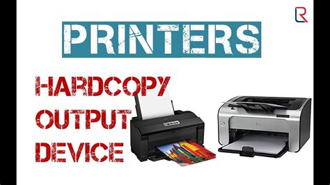 Output Devices Laser Printer