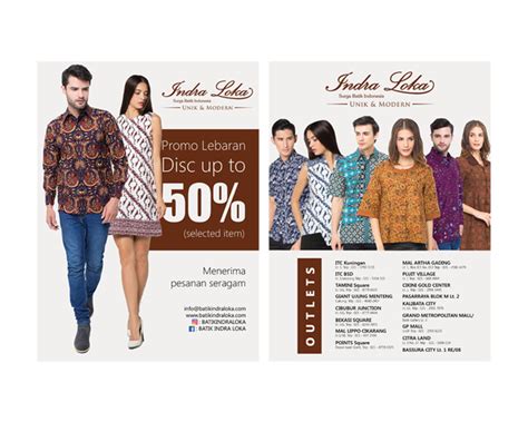 Keep your readers' attention by reducing the text blocks. Sribu: Jasa Desain Flyer/Brosur Fashion dan Clothing Berkual