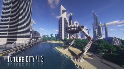 Map Ville Future City 43 Minecraft