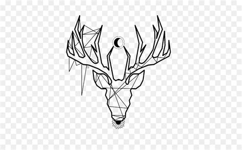 Deer Silhouette Tattoo