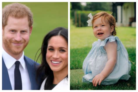 Prince Harry Meghan Markle Share New Photos Of Daughter Lilibet To Celebrate Her First Birthday