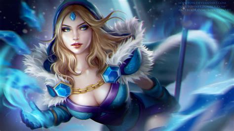 Crystal maiden is a hero, that you pick in the early stages of the draft. Crystal Maiden by Loputon on DeviantArt