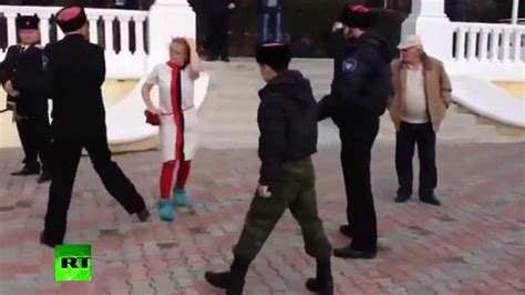 Pussy Riot Whipped By Cossack In Sochi Performance Fail Youtube