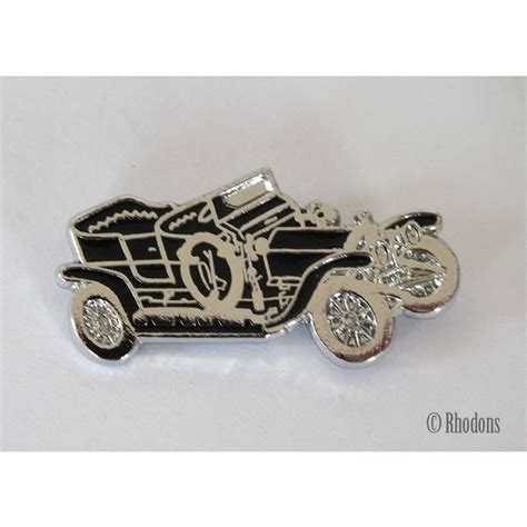Vintage Car Enamel Lapel Pin Badge On Ebid United Kingdom 145237976
