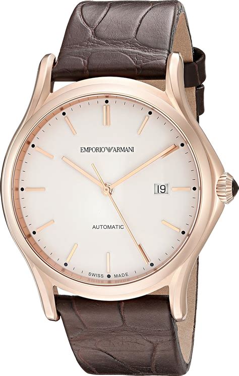 Emporio Armani Swiss Made Mens Ars3012 Automatic Display Swiss Watch