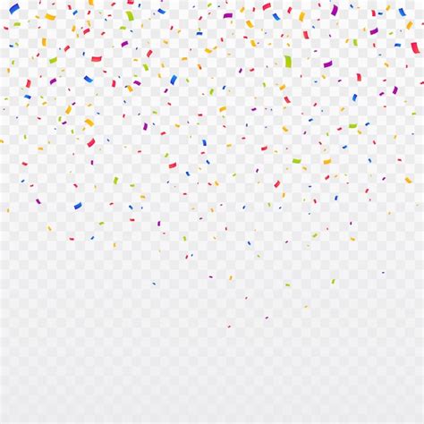 Premium Vector Multicolor Confetti Burst Background