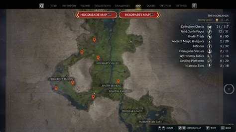 All Hogwarts Legacy Landing Platforms Locations