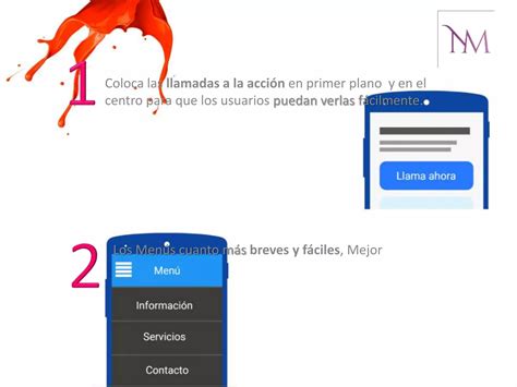 10 reglas para diseñar un sitio web móvil PPT Descarga Gratuita