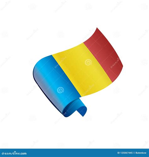 Bandera De Rumania Ejemplo Del Vector Stock De Ilustración Ilustración De Naturalizado