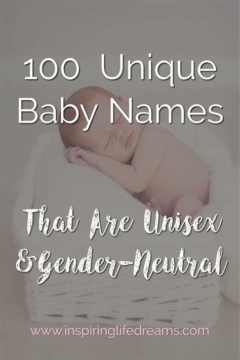 100 Cool And Unique Unisex Baby Names Gender Neutral Names Cool