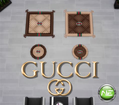 Mod The Sims Pet Beds Gucci Set Both Sizes And 10