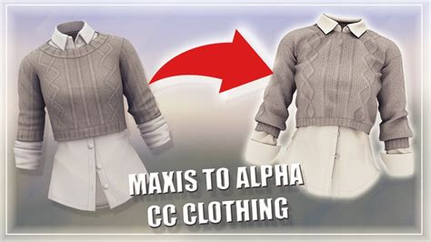 Sims 4 Alpha Cc Clothes Caseforma