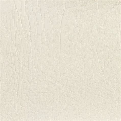 Oyster White Solid Leather Hide Grain Indoor Outdoor Vinyl Upholstery