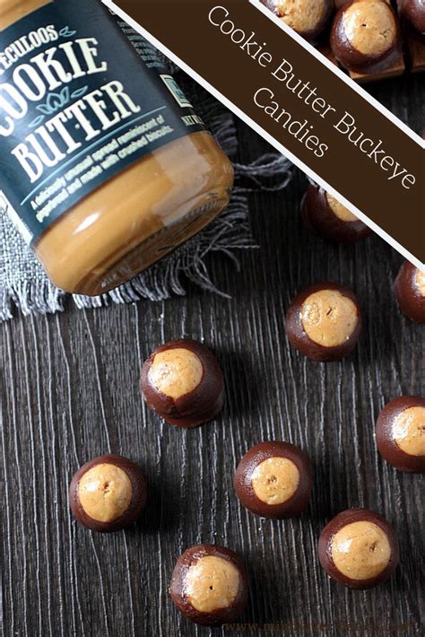 See more ideas about buckeyes, ohio state buckeyes, buckeye nation. Cookie Butter Buckeye Candies | Recipe | Butter cookies, Truffle recipe, Recipes