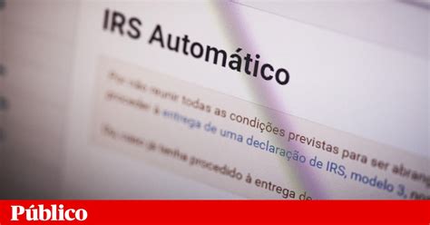 A at demorou, em média, dois dias úteis para iniciar o contacto com o contribuinte após a apresentação da queixa. Erro no Portal das Finanças está a ser solucionado por técnicos do fisco | IRS | PÚBLICO