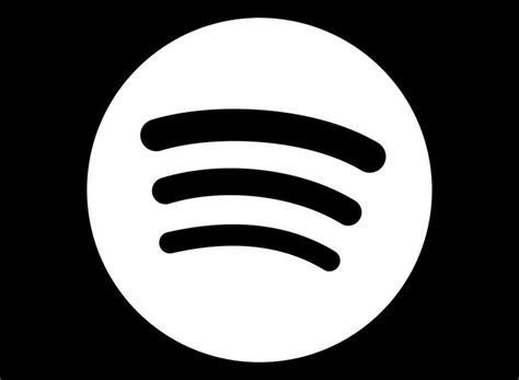Spotify Emblem Black White Logos Professional Logo