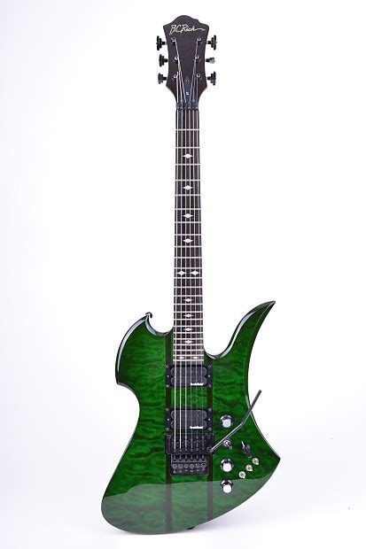 Bc Rich Mockingbird St 2000 Translucent Green Beautiful Reverb