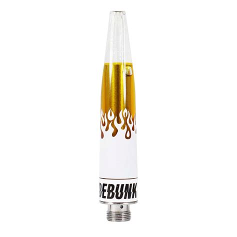 Debunk White Fire Og Sativa 510 Thread Cartridge 1g Nuclear Lettuce