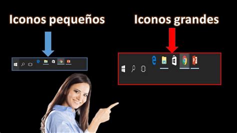 Como Cambiar El Tama O De Los Icono De La Barra De Tareas En Windows