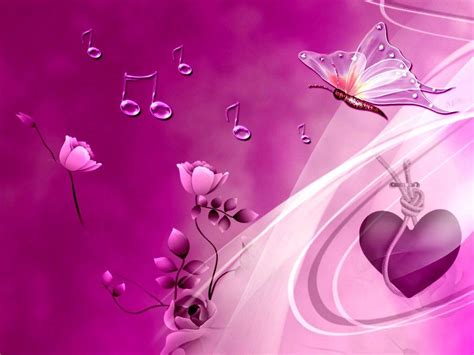 Hearts And Butterfly Wallpapers Top Free Hearts And Butterfly