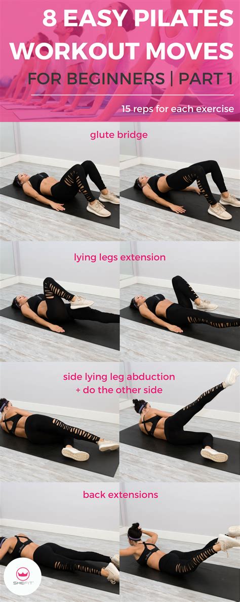 8 easy pilates exercises for beginners you can do at home beginner pilates workout pilates