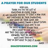 Images of Back To School Prayer Service Ideas