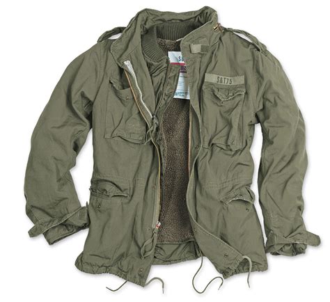 Surplus Vintage Regiment M65 Jacket Washed Classic Parka Us Field Olive