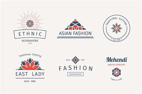 6 Fashion Logo Templates By Dacascas