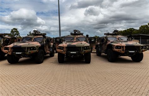 Royal Australian Regiment Receives Hawkei Protected Mobility Vehicles