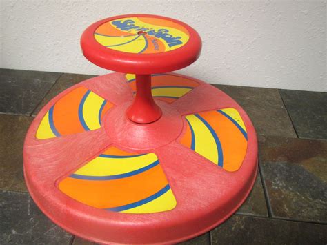 Vintage Sit N Spin By Kenner Kids Ride On Toy 1973 Childs Etsy Kids