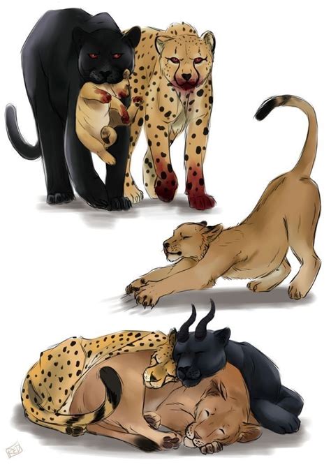 Pin By ∂єѕтιиιє нσℓℓιє On Anime Art Big Cats Art Cute Animal