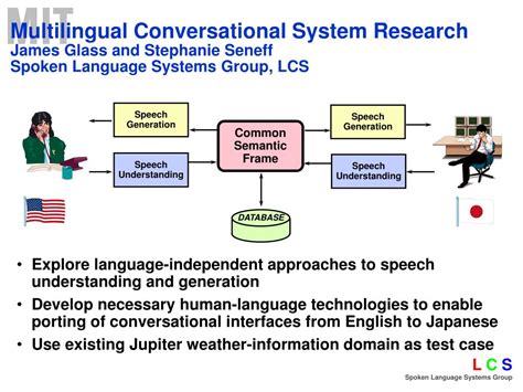 Ppt Explore Language Independent Approaches To Speech Understanding