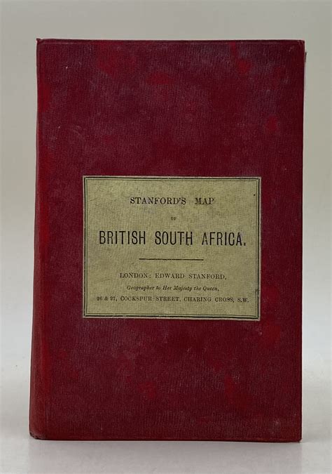 Stanfords Map Of British South Africa By Stanford Edward Good