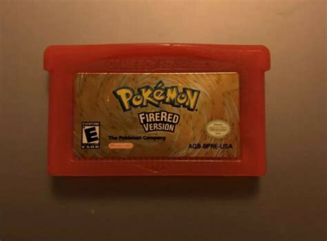Mavin Pokemon Firered Version Authentic With Manual Game Boy Advance