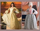 Plus Size Marie Antoinette Costume Pattern - 18th Century Historical ...