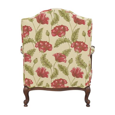 Clayton Marcus Floral Chair With Ottoman 62 Off Kaiyo