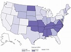 Rocky Mountain Spotted Fever Map | Map Of The World