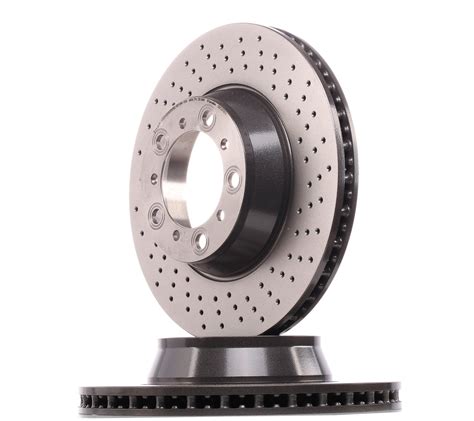 09c87811 Brembo Coated Disc Line Brake Disc Perforated Vented