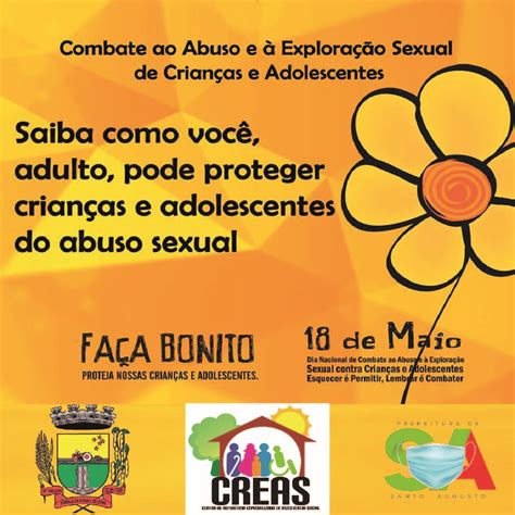 Dia Nacional De Enfrentamento Ao Abuso E À ExploraÇÃo Sexual De CrianÇas E Adolescentes
