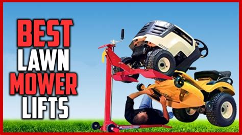 Top 5 Best Lawn Mower Lifts Review In 2023 Youtube