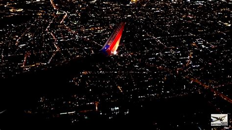 Nyc Night Landing I Southwest Airlines New York Laguardia Youtube