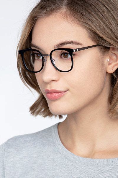 rotem powerfully defined frames with flair eyebuydirect black glasses frames womens